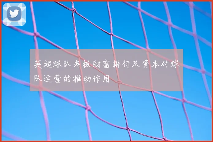 英超球队老板财富排行及资本对球队运营的推动作用
